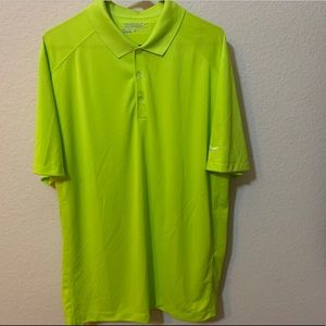 Nike Golf Tour Performance Dri-Fit Men’s Neon Polo